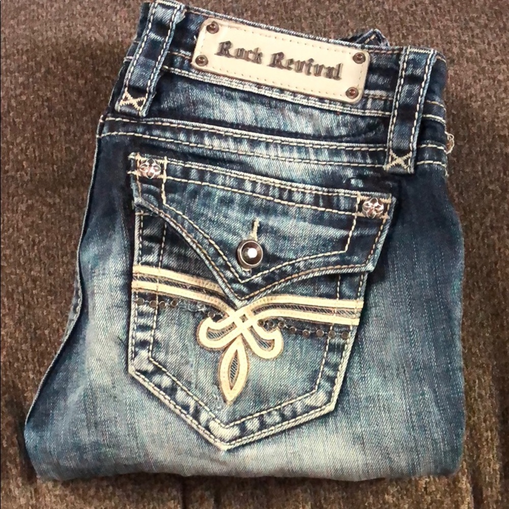 Rock revival jeans